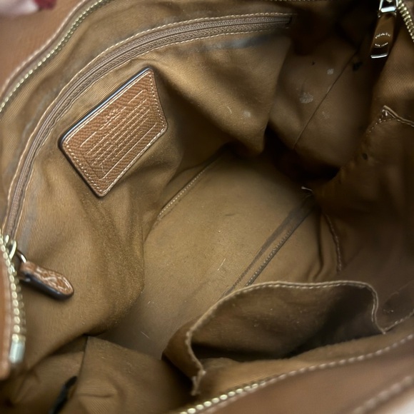 Coach grain Leather Tote Bag - Picture 5 of 12